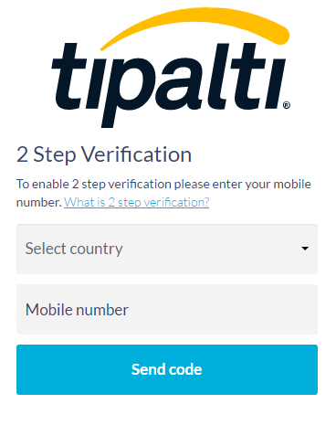 2FA step 1
