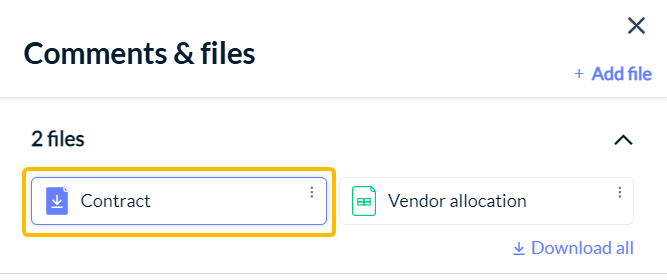 Download a specific file