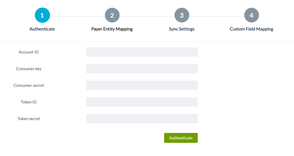 Authenticate NetSuite in Tipalti