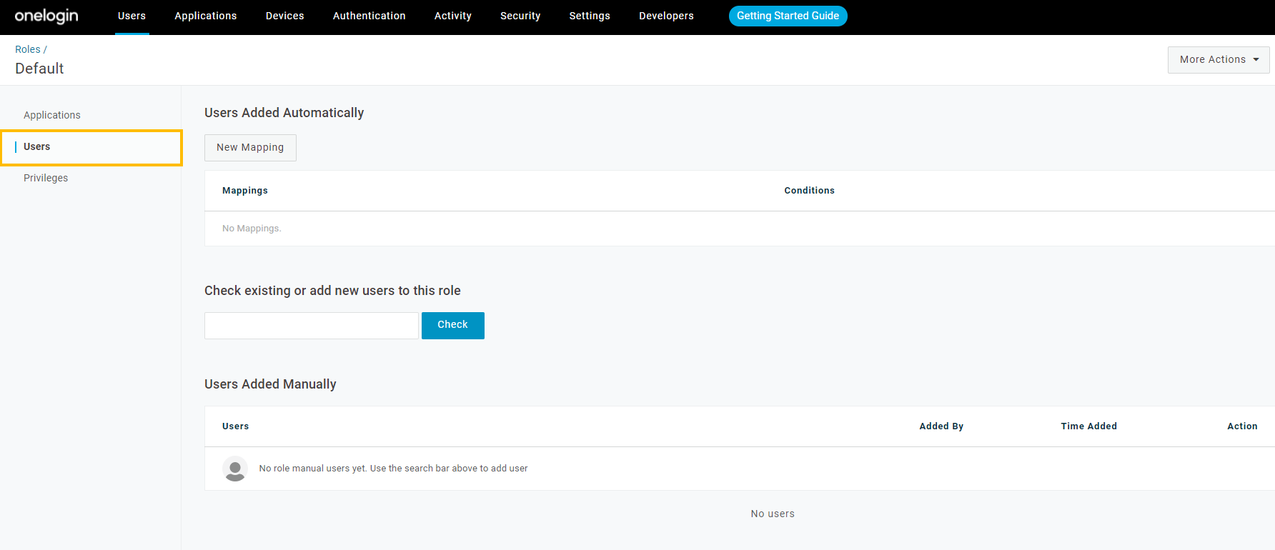 Add users manually